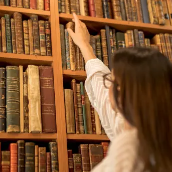 Fondo de categoría - Librería y papelería